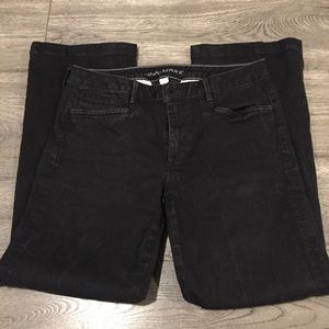 Banana republic black trouser jeans - barely worn